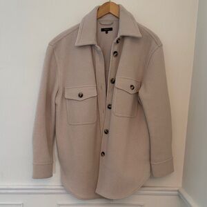 💯 merino wool shacket from Quince